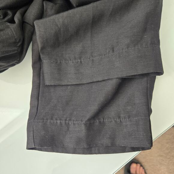 NWT Babaton Titan Cargo Pants Women Elevated Basics Black Straight Leg Women 6 - Picture 8 of 12